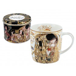 Kubek porcelanowy "Pocałunek" G.Klimta 532-3101