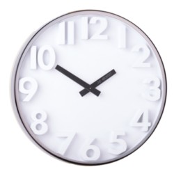 Zegar ścienny JVD czarny 30cm HC03.2