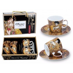 Zestaw 2 filiżanek espresso - G. Klimt, Adela (CARMANI) 532-0305