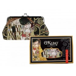 Portfelik duży - G. Klimt, Pocałunek (CARMANI) 021-4501