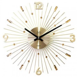 Zegar ścienny JVD HT107.2 z kryształkami