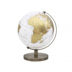 Globus średni - Globe Gold & White 710-8017