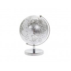 Globus mały - Globe Silver & White 710-4773