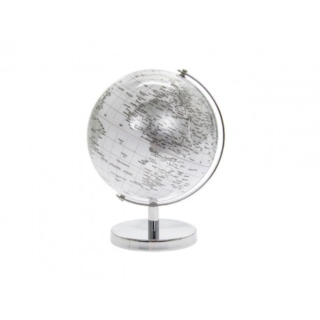 Globus mały - Globe Silver & White 710-4773